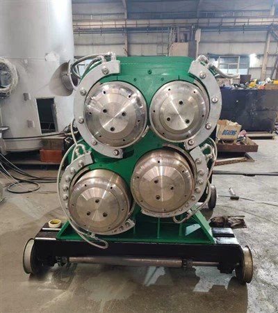 Máquina centrífuga de hilado de lana de roca